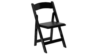 Black Garden Chair