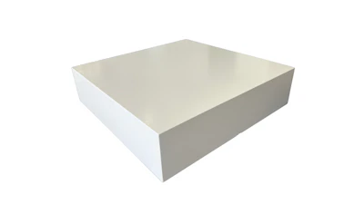 White Platform Stage Piece (4 L x 4′ D x 12 H)