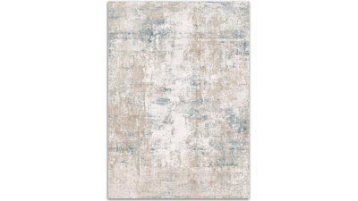 Neutral Multicolored Modern Rug