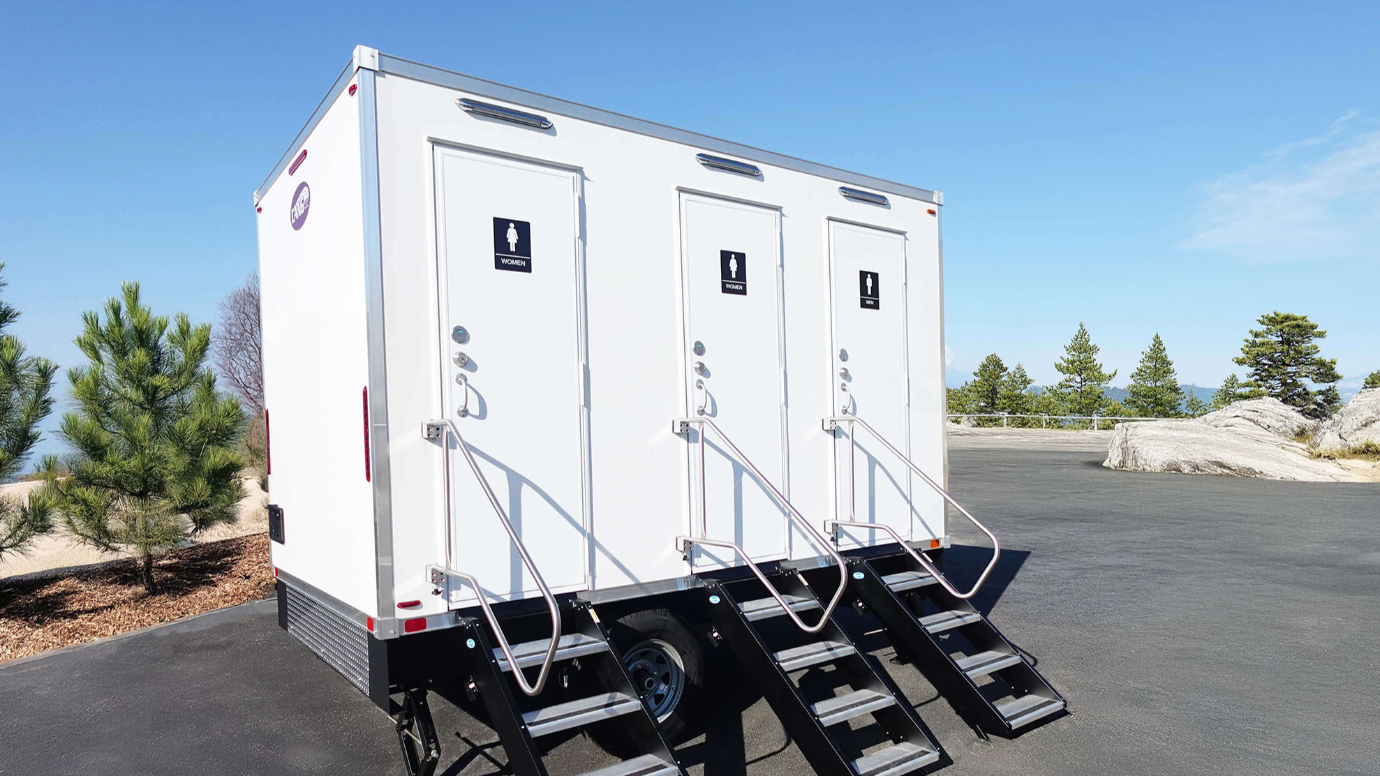 Portable Restroom Trailer Rentals