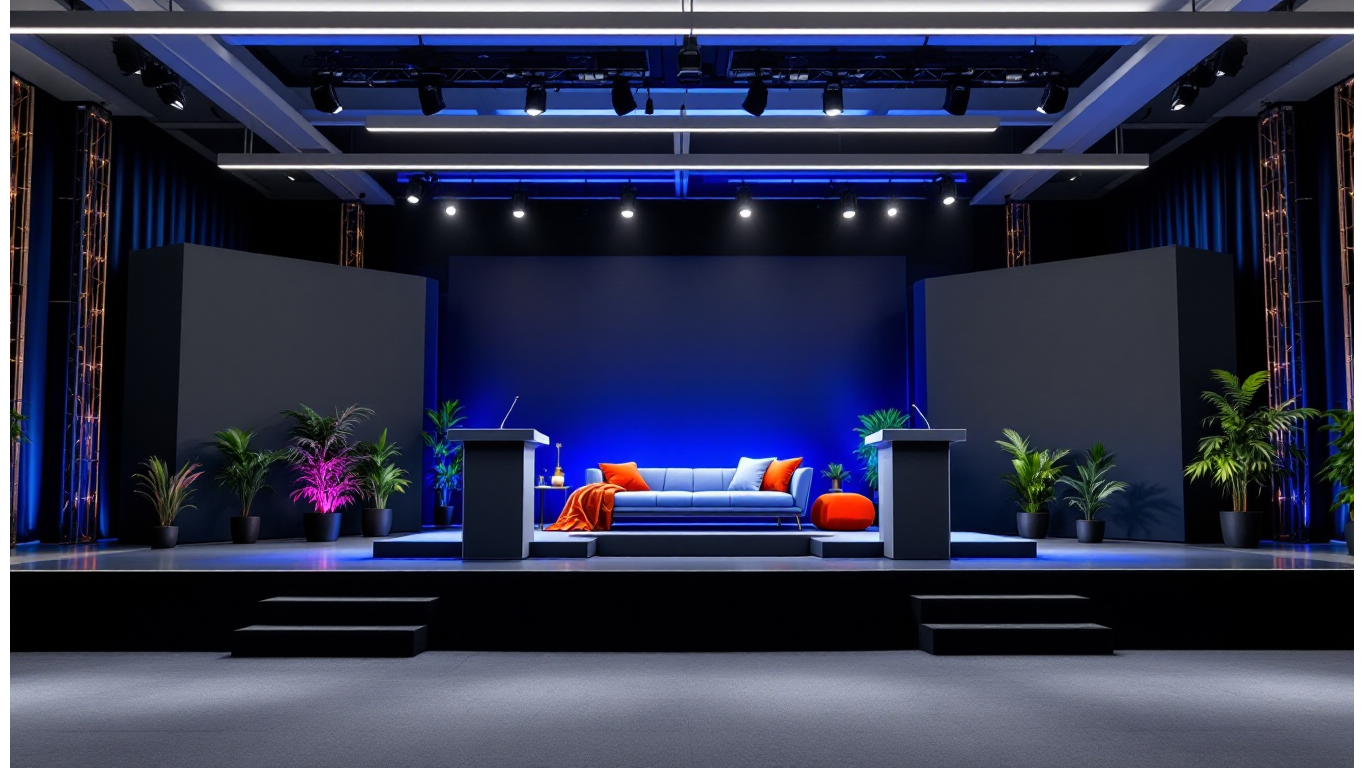 Stages, Stage Backdrops & Stage Sets