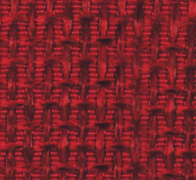 Red Basket Weave