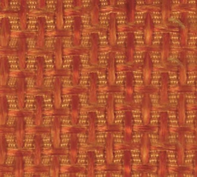 Orange Basket Weave