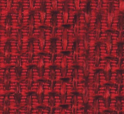 Red Basket Weave