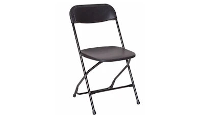 Black Folding Chair