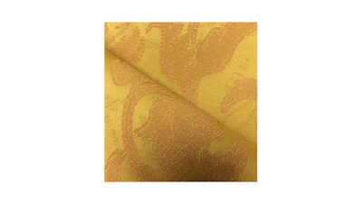 Yellow Polyester Damask 104″ x 25″ Runner