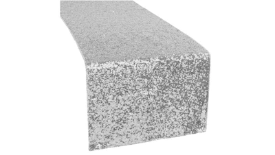 Silver Sequin Runner