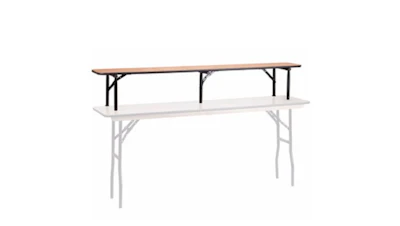 Bar Riser Table - 8ft W x 12in D
