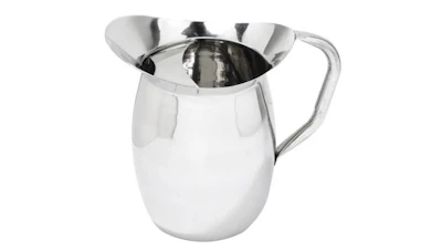 Stainless Steel Bell Pitcher- 3 Qt.