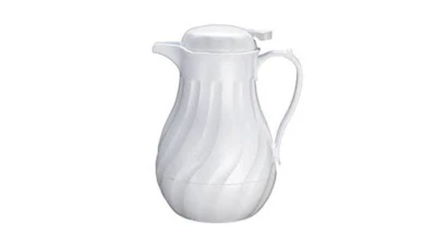 White Thermal Coffee Pitcher 42 oz.