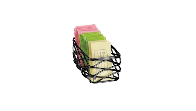 Black Caddy Sugar Packet Holder