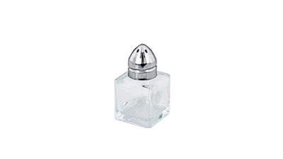 Salt & Pepper Shaker Set Silver Top