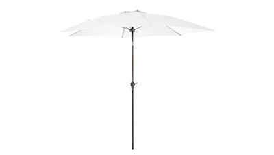 White Economy Patio Umbrella