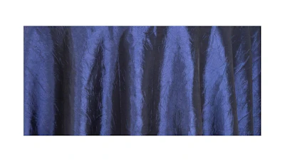 Navy Blue Crushed Taffeta 90″ x 156″ Rectangle