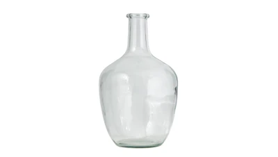 Glass Bottle Vase 10″