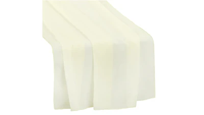 Ivory Chiffon Table Runner