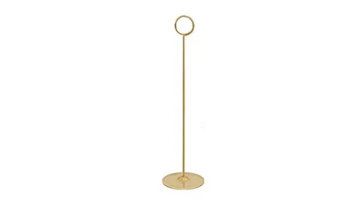 Table Number/Menu Card Holder Stand – Gold