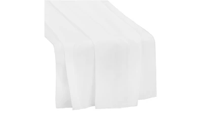 White Chiffon Table Runner