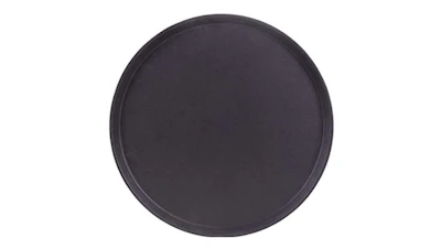 Round Black Catering Tray – 16 in.