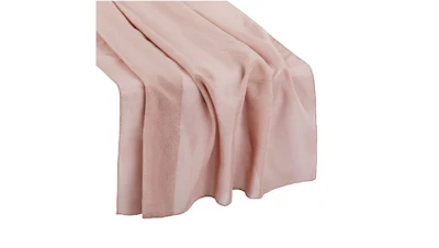 Dusty Rose/Mauve Chiffon Table Runner
