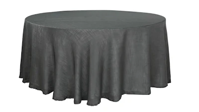 Charcoal Heirloom 120″ Round