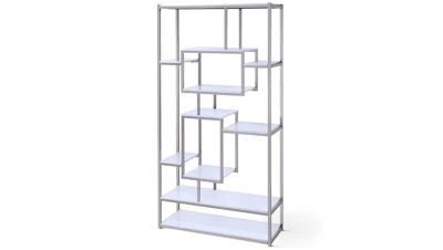 Silver and White Mia Shelf