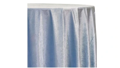 Dusty Blue (Lux) Velvet 90″ Round