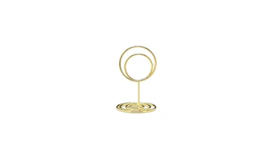 Mini Table Number/Menu Card Holder Stand – Gold