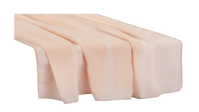 Blush Chiffon Table Runner