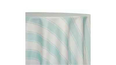 Cabana Blue Striped 90″ x 90″ Square Overlay