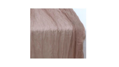 Dusty Rose Cheesecloth Runner