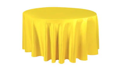 Yellow (Economy) Lamour 120″ Round