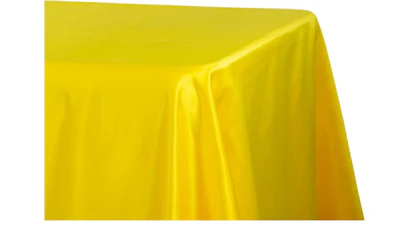 Yellow (Economy) Lamour 90″ x 156″ Rectangle