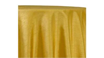 Bronze Gold Shantung 90″ x 90″ Square Overlay