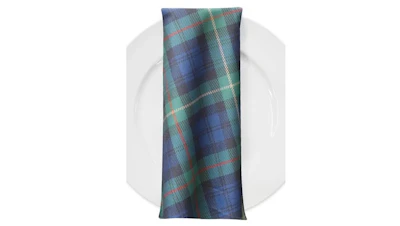 Green Plaid Napkin – 20″ x 20″