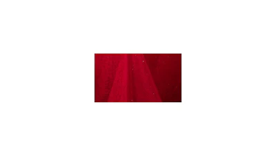 Apple Red Polyester Flax Table Runner