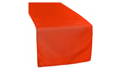 Red Polyester Table Runner