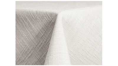 White Panama Textured Linen 108″ x 156″ King’s Drape