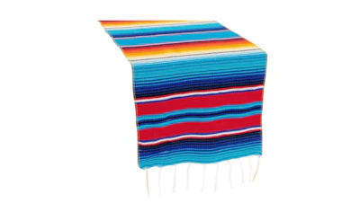Woven Mexican Serape 13″ x 102″ Runner