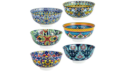 Colorful Assorted Condiment Bowl – 10 oz