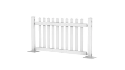 White Picket Fence – 68″ Wide