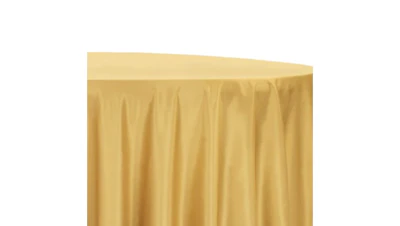 Antique Gold (Economy) Lamour 132″ Round