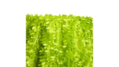 Apple Green Taffeta Leaf Petal 90″ Round