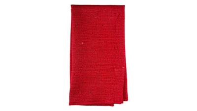 Apple Red Polyester Flax 20″ x 20″ Napkin