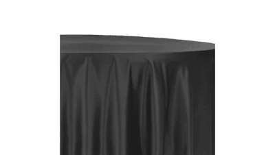 Black (Economy) Lamour 108″ Round