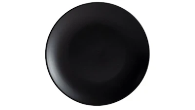 Black Matte China Dinner Plate 10.5″