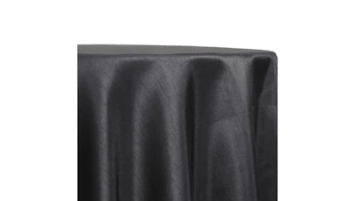 Black Shantung 108″ Round