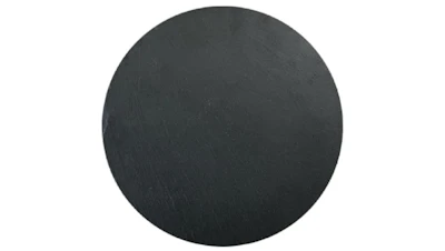 Black Stone Charger Plate 12″