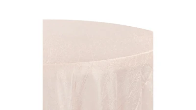 Blush Crushed Taffeta 90″ x 132″ Rectangle