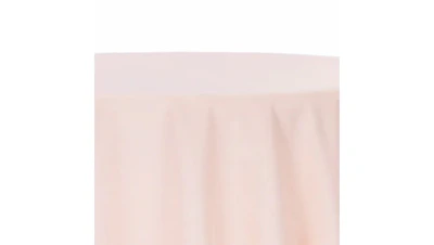 Blush Polyester 132″ Round